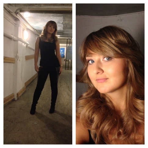 Hårmodell åt Matrix