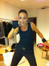 volvo show backstage