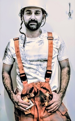 Backstage - inspelning för bensinstation Backstage - inspelning för bensinstation