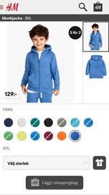 Min sons H&M jobb