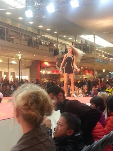 Modell Nordstans Modevisning 2014
