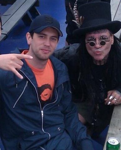 Jag med Al Jourgensen frn MINISTRY