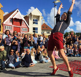 Gateforestilling i Stavanger Gateforestilling i Stavanger