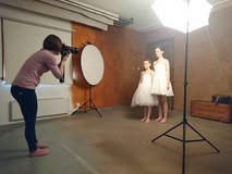 fotografering till fotoutstllning