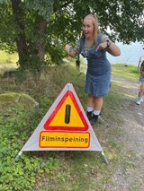 Rolig filminspelning på Ekerö Rolig filminspelning på Ekerö