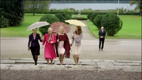 Från inspelningen av TV-serien Holstein-Gottorp Från inspelningen av TV-serien Holstein-Gottorp