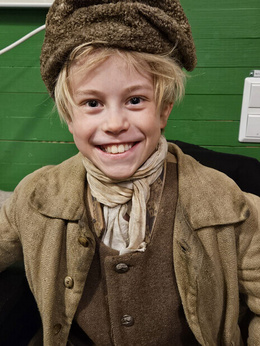 Under inspelningen av Kronprinsen och tyrannens återkomst Under inspelningen av Kronprinsen och tyrannens återkomst