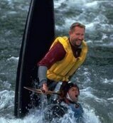 Fotomontage i elv for Kajakkblad (Sjoa) Fotomontage i elv for Kajakkblad (Sjoa)