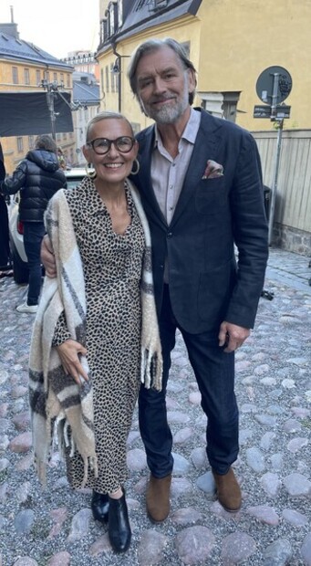 Blomsterboda tillsammans med Fia Hamberg