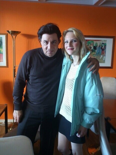 Back stage  i lunsjen