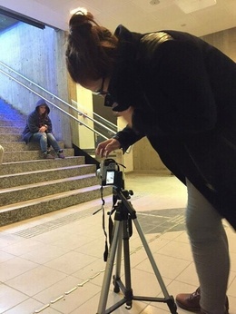 prepareing for book cover shoot prepareing for book cover shoot