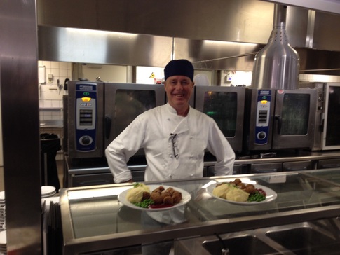 Statist som kock p ikea