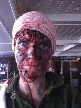 skadet soldat skadet soldat