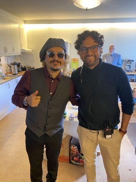 Statistansvarig med Johnny Depp