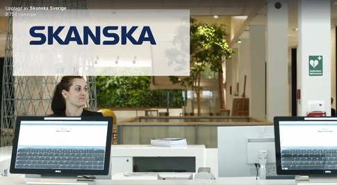 Skanska reception
