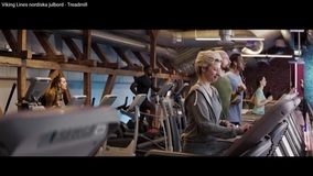 Viking Lines nordiska julbord - Treadmill