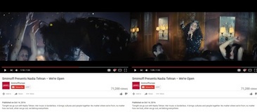 Smirnoff Presents Nadia Tehran – We’re Open Smirnoff Presents Nadia Tehran – We’re Open