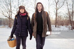 Maskot fotografering Maskot fotografering