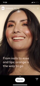 Rolig inspelning för HM Beauty Instagram Rolig inspelning för HM Beauty Instagram