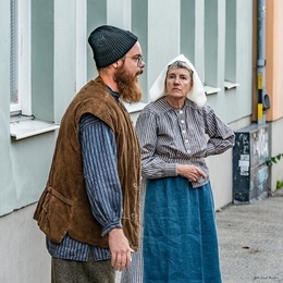 Dramatiserad stadsvandring 1721. Dramatiserad stadsvandring 1721.