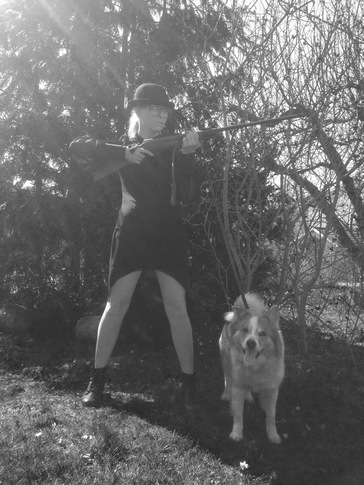 Fotoshot med Charlie