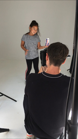 Reklam inspelning i Köpenhamn