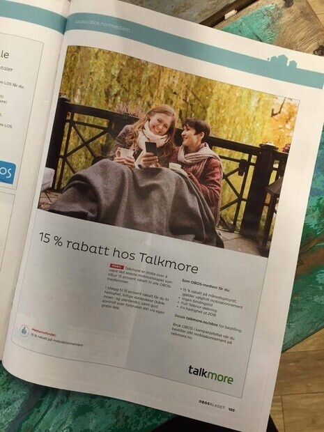 Morsomt foto oppdrag for Talkmore.