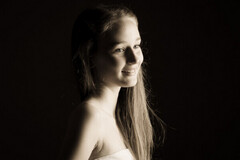 Modell fr professionell fotograf