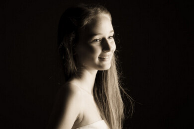 Modell för professionell fotograf Modell för professionell fotograf