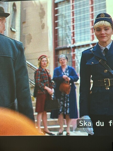 Statist i serien Skiftet.