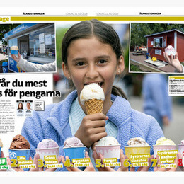 Glassreportage Ålandstidningen