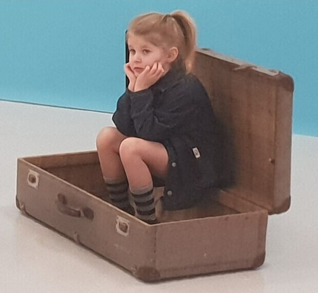 Kldmodell fr  Babyshop