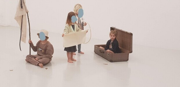 Kldmodell fr  Babyshop