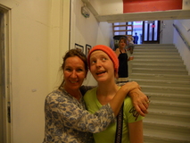 På kunstutstilling På kunstutstilling