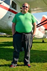 Blid 1 Grønn t-skjorte Blid 1 Grønn t-skjorte