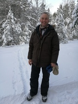 Snölandskap Snölandskap