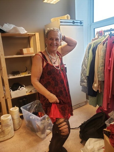 Jätterolig inspelningen