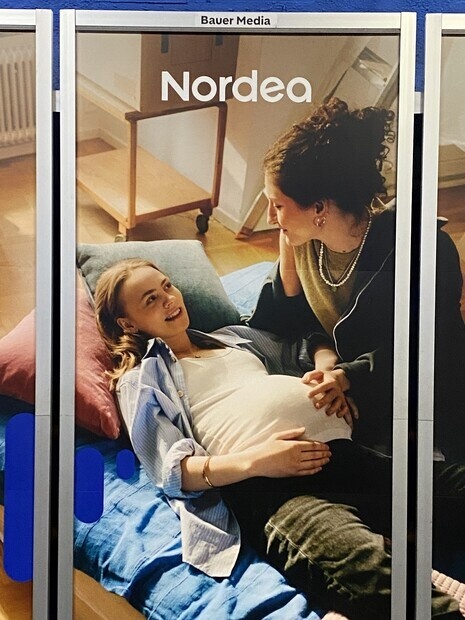 Reklam för Nordea