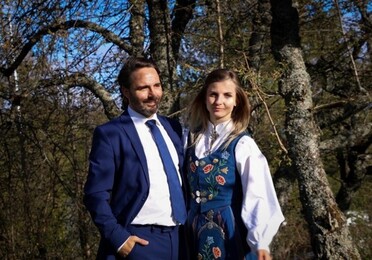 Meg og samboer. Familieselskap Meg og samboer. Familieselskap