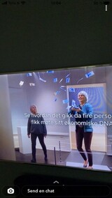 Morsom reklame for DNB Morsom reklame for DNB