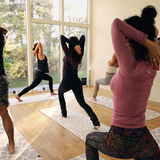 Yoga-deltagare Yoga-deltagare