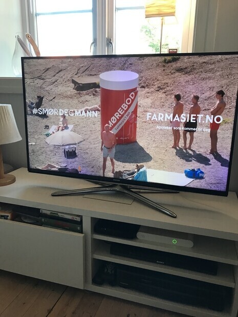 Reklame film for solkrem/apotek