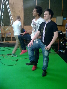 Trailer inspelningen för Melodifestivalen 2010 Trailer inspelningen för Melodifestivalen 2010