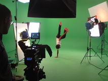 Trailer inspelningen för Melodifestivalen 2010 Trailer inspelningen för Melodifestivalen 2010