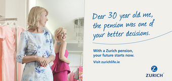 Reklam fr Zurich bank Irland 2014