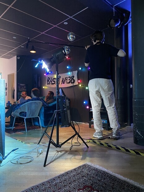 Från  filminspelningen
