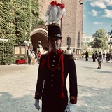 Militär i paraduniform Militär i paraduniform