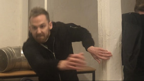 Skådespelare på säkerhetsutbildning för journalister Skådespelare på säkerhetsutbildning för journalister