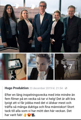 Reklam för Videqus app Reklam för Videqus app