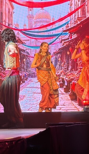 Matilda spelar Yara p Aladdin the Musical